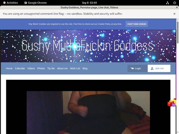 50shadesofgushy.com Members Area