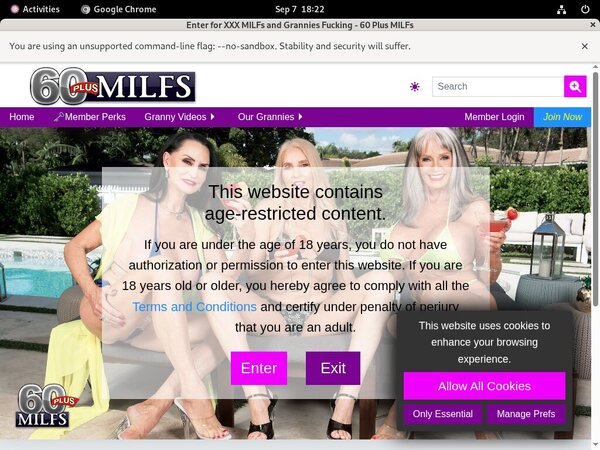 60 Plus MILFs Scene