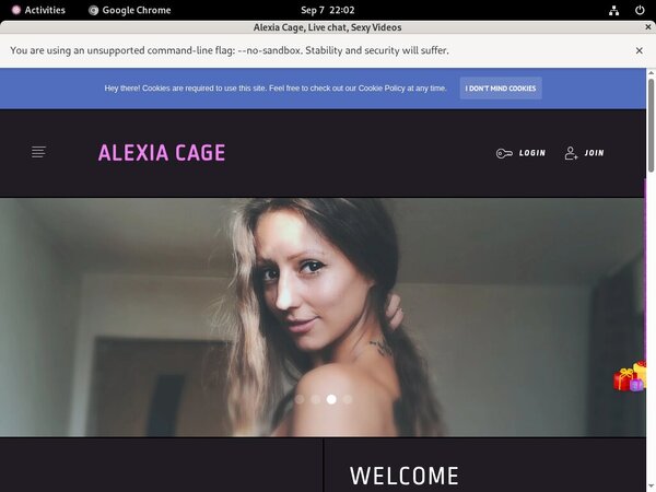 Alexiacage.modelcentro.com Account Membership