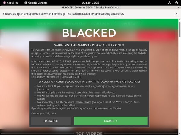 Blacked Limited Promotion