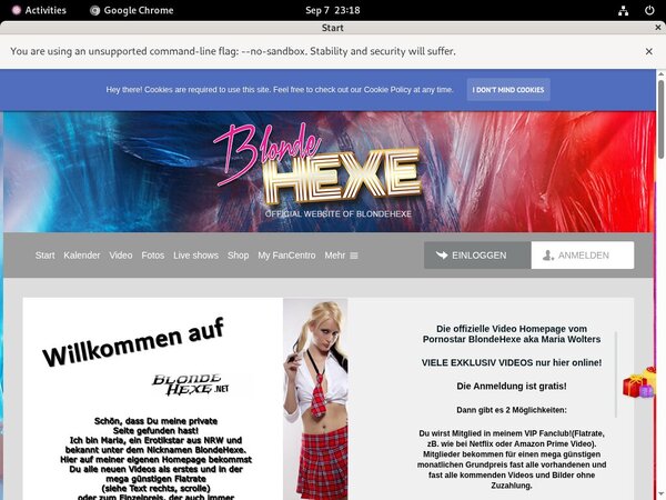 Blondehexe Free Join
