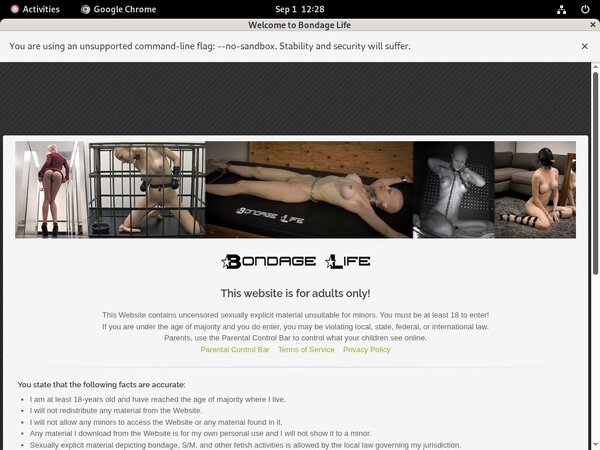 Bondagelife Free Code
