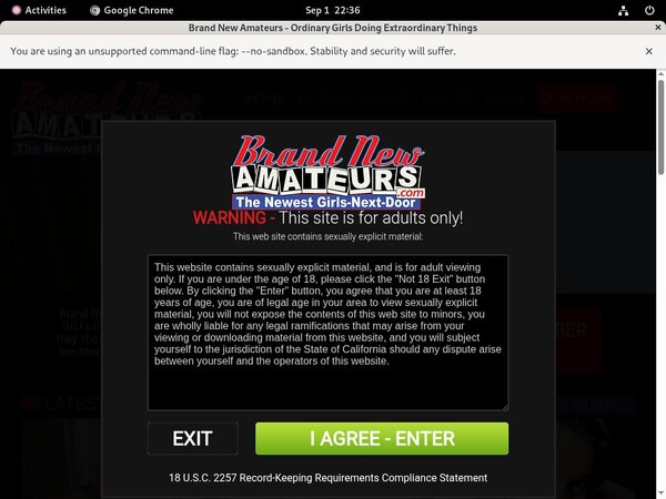 Brandnewamateurs Free Logins 2018