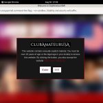 Club Amateur USA Website Accounts