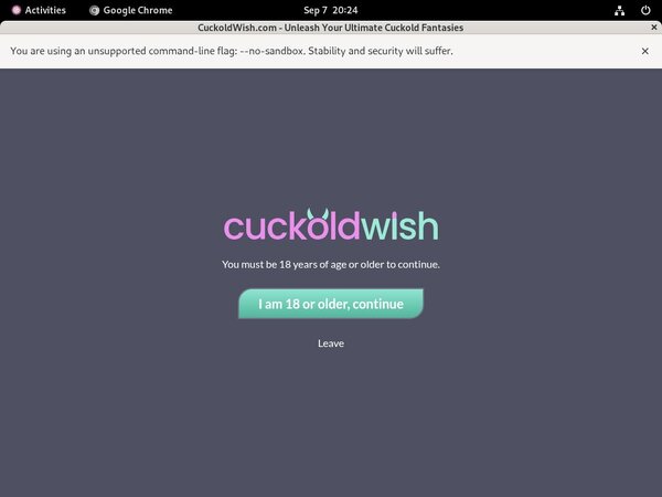 Cuckoldwish Free Account Passwords