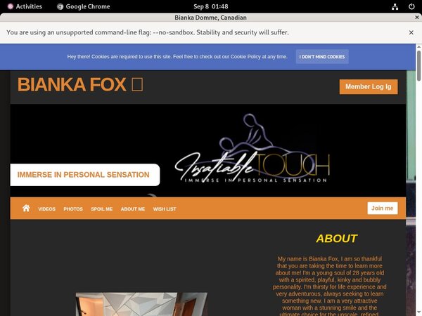 Discount Bianka Fox Account