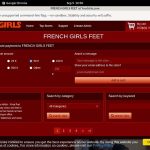 FRENCH GIRLS FEET Site Rip Link