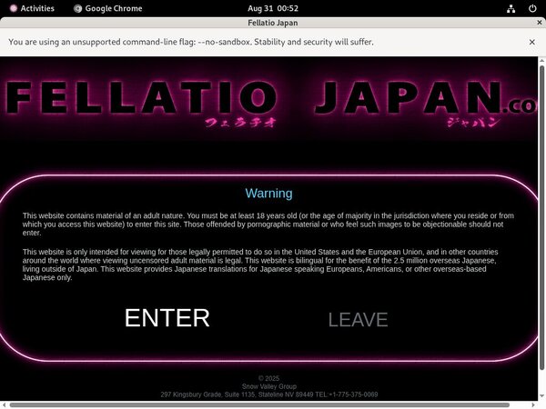 Fellatio Japan Verotel Discount