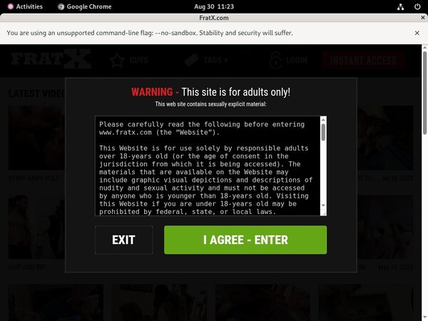 Fraternityx Full Access