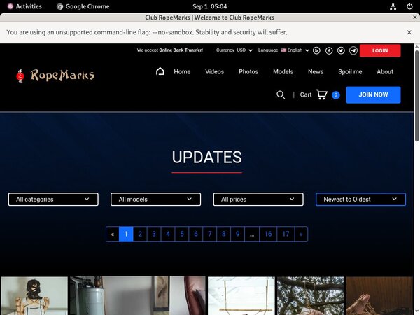 Free Account To Club Rope Marks