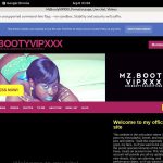 Free Accounts On MzBootyVIPXXX