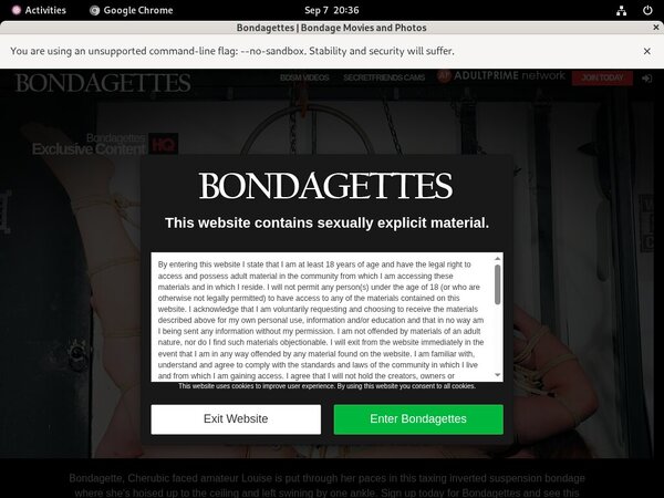 Free Bondagettes Premium Account