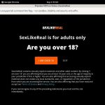 Free Sexlikereal Preview