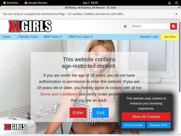 Girls XL Free Login