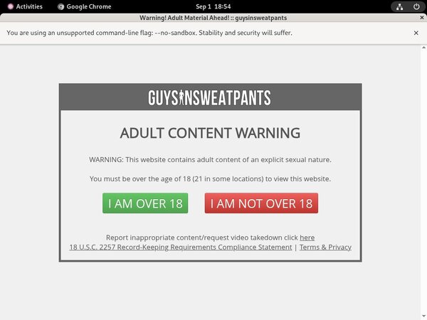 Guys In Sweatpants Wnu.com Page