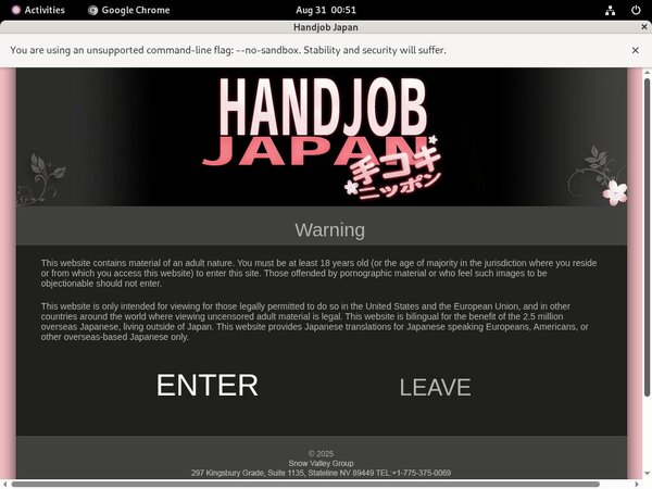 Handjob Japan Password Account