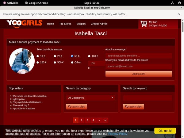 Isabella Tasci Free Pictures