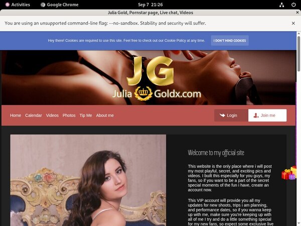 Julia Gold Renew Subscription