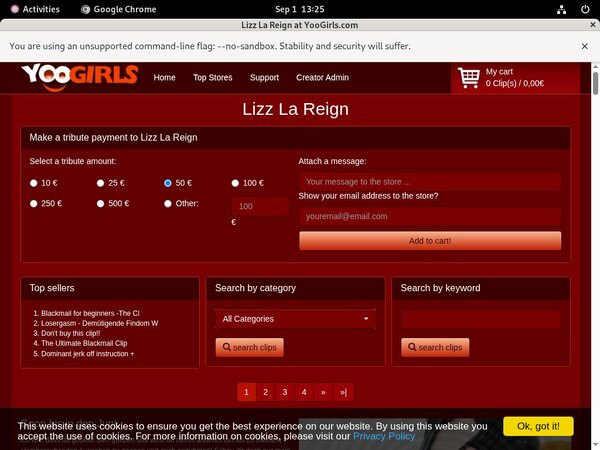Lizz La Reign Free Acounts