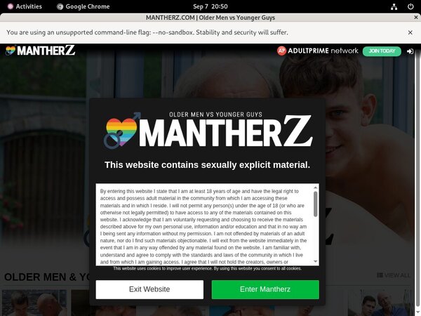 Mantherz Facebook