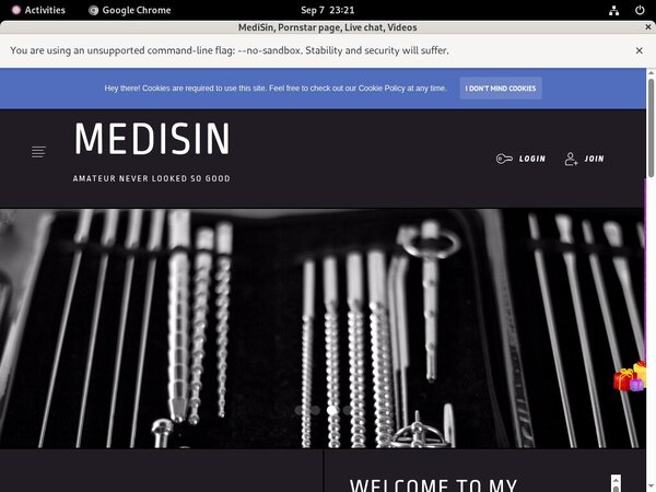 MediSin Website