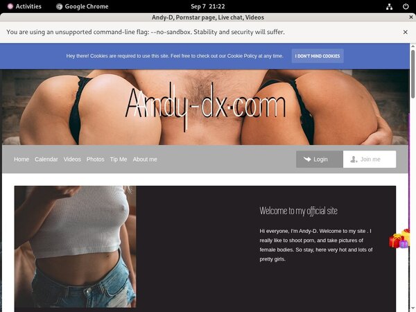 Membership To Andy-D