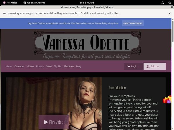 MissVanessa Scenes