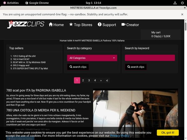 Mistress Isabella With AOL Account