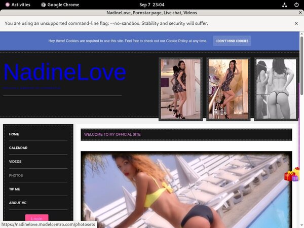 Nadinelove.modelcentro.com Free Premium Passwords