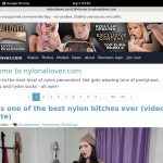 Nylon All Over Footjob