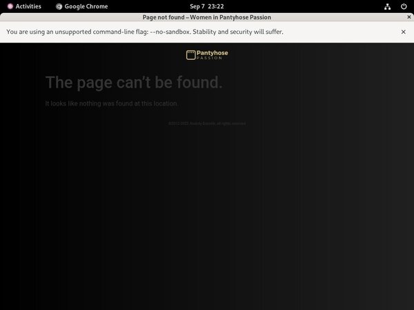 Pantyhose Passion With Discount