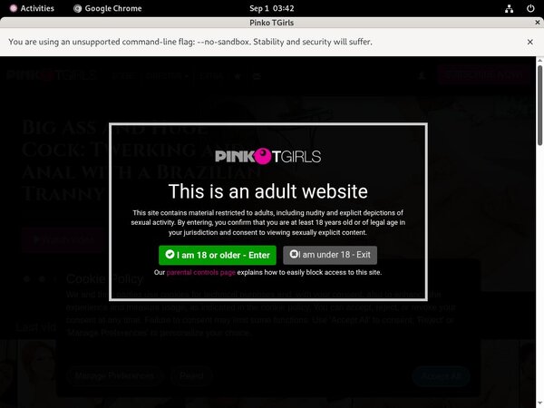 Pinkotgirls Trial Login
