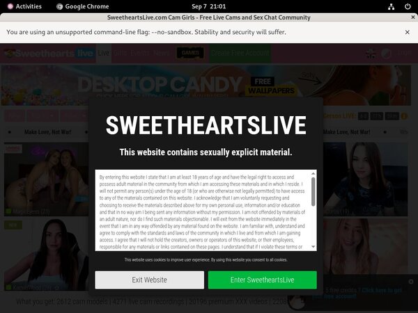 Promo Code Sweethearts Live