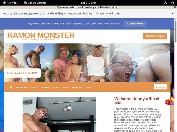 Ramonmonstercock.com Discount Linkcode