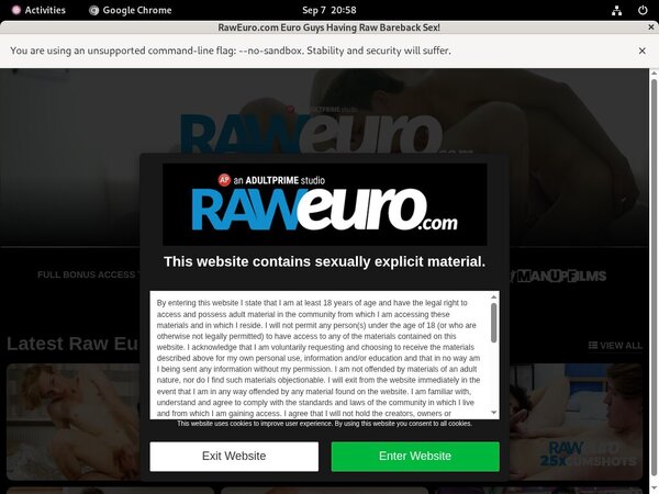 Raw Euro Sign Up Again