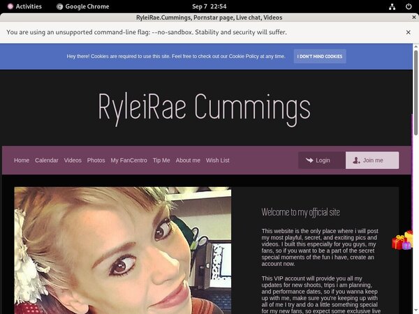 Ryleirae.modelcentro.com With Paypal Account
