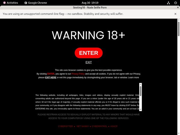 Sexting18.com Limited Offer