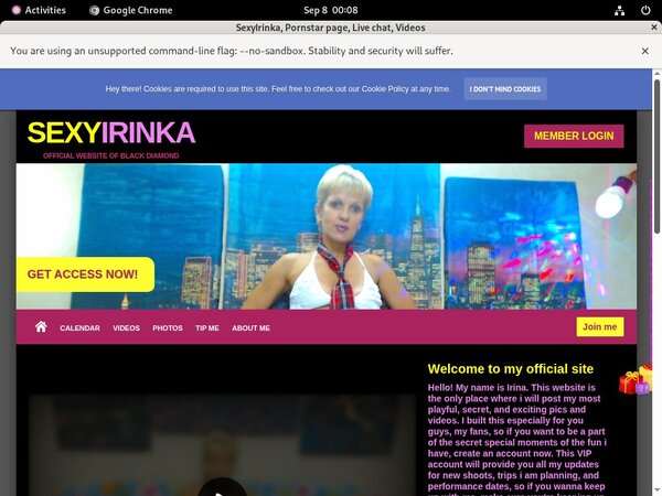 Sexyirinka.modelcentro.com With Cash