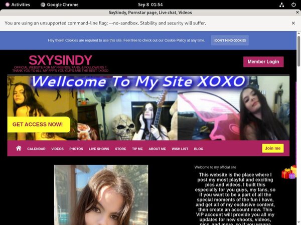SxySindy Discount Linkcode