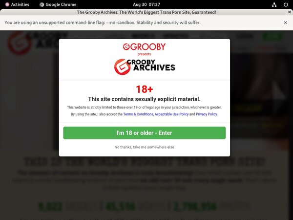 The Grooby Archives Password Bugmenot