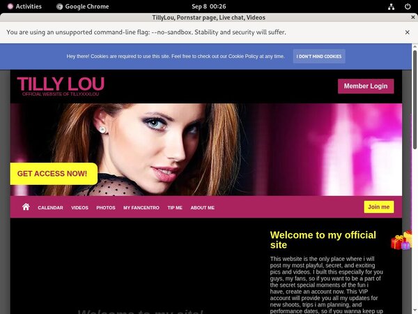 Tillyxxxlou.modelcentro.com Member Login Free