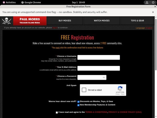 Tim Pass Free Users