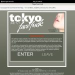 Tokyo Face Fuck Password Username