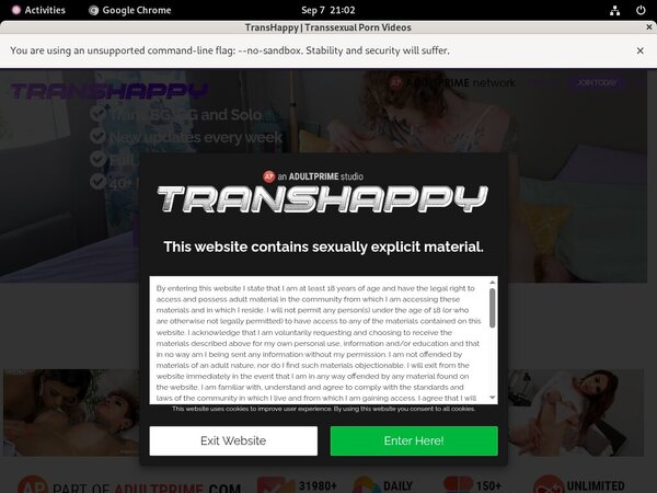 Trans Happy Logins