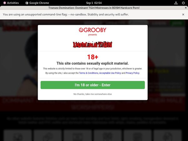 Transexdomination Discount Free Offer