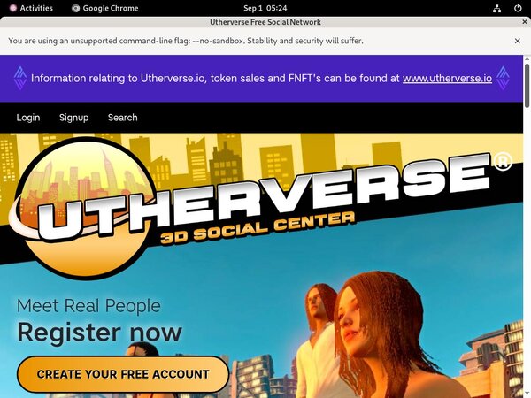 Utherverse Discount Off
