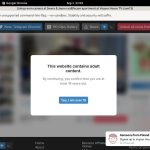 Voyeurhouse Sign Up Page