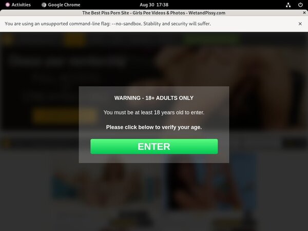 Wet And Pissy Premium Password