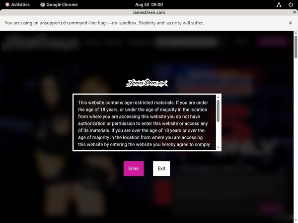 James Deen Premium Login