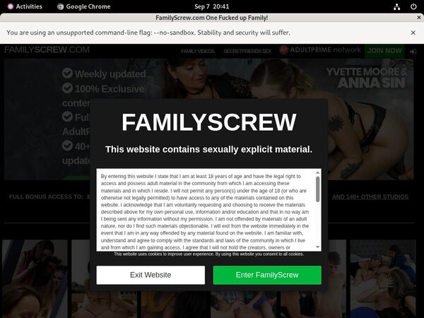 Familyscrew.com Webcam